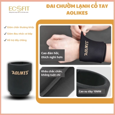 Đai Chườm Nóng Lạnh Cổ Tay Aolikes - Giảm Đau Bong Gân, Hỗ Trợ Phục Hồi Chấn Thương Thể Thao, Giá 99.000 VND 8