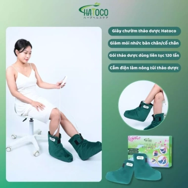 Đai Chườm Nóng Thảo Dược Hatoco cho Bàn Chân – Giảm Nhức Mỏi, Tê Lạnh, Nhiệt Độ Điện, Giá 729.000 3