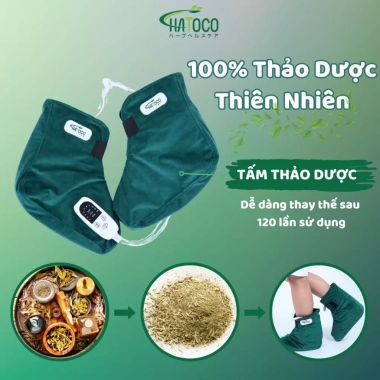 Đai Chườm Nóng Thảo Dược Hatoco cho Bàn Chân – Giảm Nhức Mỏi, Tê Lạnh, Nhiệt Độ Điện, Giá 729.000 5