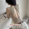 Đai cố định Slim-fit Tấm lót ngực lưng Modal cao cấp, không tay, rỗng - mặc áo Vest thoải mái 5