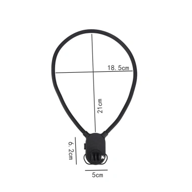 Đai cổ kẹp xoay ngang dọc, ốc điều chỉnh, phù hợp điện thoại 4.7-7 inch - 108k