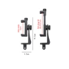 Đai cổ kẹp xoay ngang dọc, ốc điều chỉnh, phù hợp điện thoại 4.7-7 inch - 108k 3