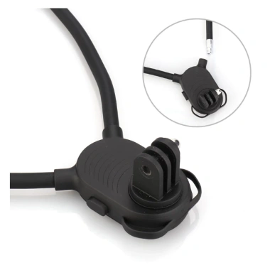 Đai cổ kẹp xoay ngang dọc, ốc điều chỉnh, phù hợp điện thoại 4.7-7 inch - 108k