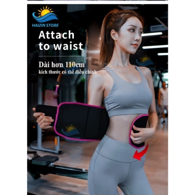 Đai Cuốn Nóng HAIZIN Cao Cấp - Đốt Cháy Mỡ Bụng, Hỗ Trợ Gym Yoga, Giá Ưu Đãi 289k