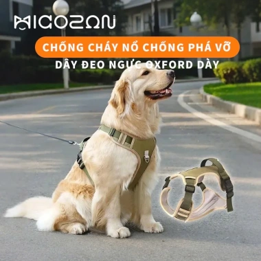 Đai Dắt Chó Phản Quang MICOSON - Chất Liệu Bền Bỉ, Nhiều Kích Cỡ, Giá 199.000₫