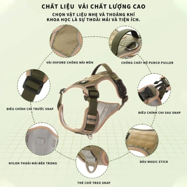 Đai Dắt Chó Phản Quang MICOSON - Chất Liệu Bền Bỉ, Nhiều Kích Cỡ, Giá 199.000₫ 8