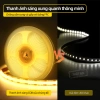 Dải đèn LED COB 24V DC 3.000K-6.000K – Chiếu sáng nội thất, cầu thang, tủ, giảm còn 55.000đ 3
