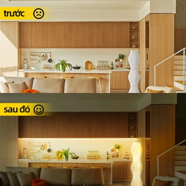 Dải đèn LED COB 24V DC 3.000K-6.000K – Chiếu sáng nội thất, cầu thang, tủ, giảm còn 55.000đ 9