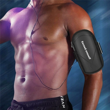 Đai đeo chạy bộ Exceed Oneself - Túi đựng điện thoại, chống nước, cắm tai nghe, 119k