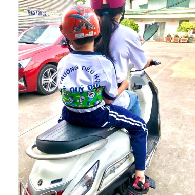 Đai Đi Xe Máy An Toàn Bé 1-10 tuổi - Chống ngã, thắt lưng, thoáng khí, chỉ 60.200₫ 4