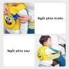 Đai Đi Xe Máy An Toàn Cho Bé 1-10 Tuổi Vải Thoáng Khí Dày Dặn Chống Ngã và Balo 5