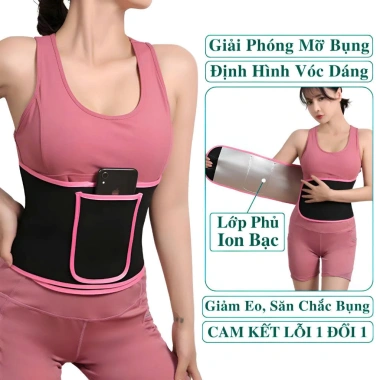 Đai Định Hình Giảm Eo GoodLife Care - Nịt Bụng Co Giãn, Thoáng Khí, Hỗ Trợ Tập Luyện, Khóa Dán Đẹp, Giá 55.000 VND