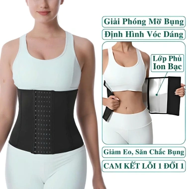 Đai Định Hình Giảm Eo GoodLife Care - Nịt Bụng Co Giãn, Thoáng Khí, Hỗ Trợ Tập Luyện, Khóa Dán Đẹp, Giá 55.000 VND
