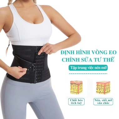 Đai Định Hình Giảm Eo GoodLife Care - Nịt Bụng Co Giãn, Thoáng Khí, Hỗ Trợ Tập Luyện, Khóa Dán Đẹp, Giá 55.000 VND 8 Đai Định Hình Giảm Eo GoodLife Care - Nịt Bụng Co Giãn, Thoáng Khí, Hỗ Trợ Tập Luyện, Khóa Dán Đẹp, Giá 55.000 VND 8