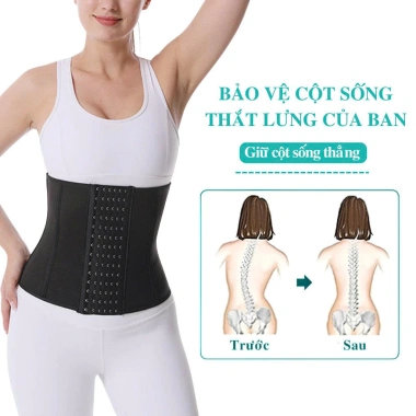 Đai Định Hình Giảm Eo GoodLife Care - Nịt Bụng Co Giãn, Thoáng Khí, Hỗ Trợ Tập Luyện, Khóa Dán Đẹp, Giá 55.000 VND 9 Đai Định Hình Giảm Eo GoodLife Care - Nịt Bụng Co Giãn, Thoáng Khí, Hỗ Trợ Tập Luyện, Khóa Dán Đẹp, Giá 55.000 VND 9