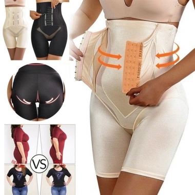 Đai Định Hình Siết Eo Dạng Quần Đùi - Vóc Dáng Thon Gọn, Chống Cuộn Tiện Lợi, Tặng Áo Lót Hỗ Trợ Nịt Bụng Liner - 174k