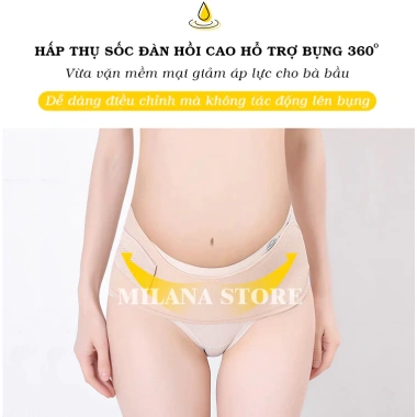 Đai Đỡ Bụng Bầu B3 - Nịt Nâng Bụng Giảm Áp Lực, Đau Lưng, Ngừa Rạn Bụng, Size To Nhỏ, Trước & Sau Sinh 4