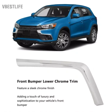 Dải đúc bên hông Outlander Sport Trái 6.407A171 - Viền Chrome ABS cao, lắp đặt nhanh 7