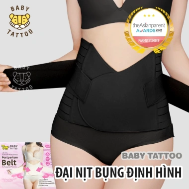 Đai Gen Nịt Bụng Baby Tattoo - Định Hình Vòng Eo Sau Sinh, Giảm Cân Nhanh, Giá 300.000đ 9