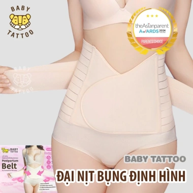 Đai Gen Nịt Bụng Baby Tattoo - Định Hình Vòng Eo Sau Sinh, Giảm Cân Nhanh, Giá 300.000đ 10