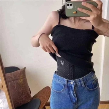 Đai Gen Nịt Bụng Chống Cuộn 6 Nấc Cài Giảm Mỡ Sau Sinh – Định Hình Eo Chữ M+ Giá 59.900 - Pinkgo Shop