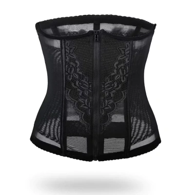 Đai Gen Nịt Bụng Định Hình Siết Eo Thon Gon, Ren Lưới Kéo Khoá Tiện Lợi - Giá 139.000đ