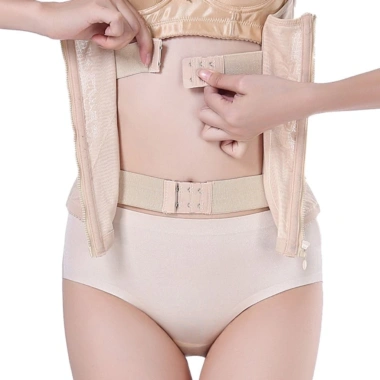 Đai gen nịt bụng kéo khóa giảm mỡ siêu tốc, thon gọn, định hình vòng 2, giá 119k