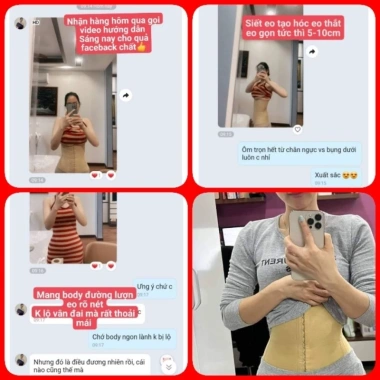 Đai Gen Nịt Bụng Latex Sline 4 Xương 24cm - 8 Xương 28cm, Siết EO & Mỡ, Giá 60,000đ 8