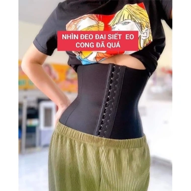 Đai Gen Nịt Bụng Latex Sline 4 Xương 24cm - 8 Xương 28cm, Siết EO & Mỡ, Giá 60,000đ 10