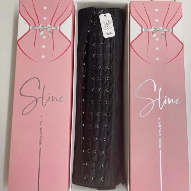 Đai gen nịt bụng latex Sline hồng - Giảm mỡ, chống cuộn, tạo hốc eo không đau, 209.000đ