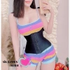 Đai gen nịt bụng latex Sline hồng - Giảm mỡ, chống cuộn, tạo hốc eo không đau, 209.000đ 7