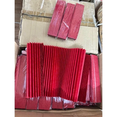 Dải Giấy Đỏ Xoắn Gợn Sóng 3m Gấp Sẵn Dán Trần - Quạt Trang Trí Tết, Trung Thu, Cưới 24.000₫ 4 Dải Giấy Đỏ Xoắn Gợn Sóng 3m Gấp Sẵn Dán Trần - Quạt Trang Trí Tết, Trung Thu, Cưới 24.000₫ 4