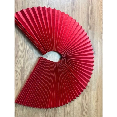 Dải Giấy Đỏ Xoắn Gợn Sóng 3m Gấp Sẵn Dán Trần - Quạt Trang Trí Tết, Trung Thu, Cưới 24.000₫ 5 Dải Giấy Đỏ Xoắn Gợn Sóng 3m Gấp Sẵn Dán Trần - Quạt Trang Trí Tết, Trung Thu, Cưới 24.000₫ 5