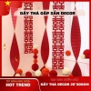 Dải giấy xếp dài xoắn gợn sóng - Đèn lồng Song Hỷ trang trí Tết 2.026, cưới hỏi, studio, quán cà phê - Giá chỉ 24.000₫
