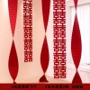 Dải giấy xếp dài xoắn gợn sóng - Đèn lồng Song Hỷ trang trí Tết 2.026, cưới hỏi, studio, quán cà phê - Giá chỉ 24.000₫ 6