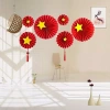 Dải giấy xếp dài xoắn gợn sóng - Đèn lồng Song Hỷ trang trí Tết 2.026, cưới hỏi, studio, quán cà phê - Giá chỉ 24.000₫ 7