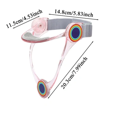 Đai giữ cổ xoay 360° giảm mỏi vai, thoáng mát, gập gọn tiện lợi cho học sinh, đi làm 7