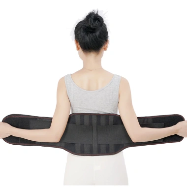Đai hỗ trợ eo Marlin - tấm thép cố định, tự làm nóng, thoáng khí, giảm đau lưng - 211k