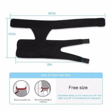 Đai hỗ trợ hông LILYES - An toàn, điều chỉnh thắt lưng, giảm đau sciatica, groin legwarmers 2