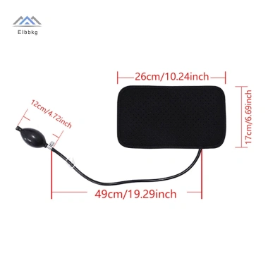 Đai hỗ trợ thắt lưng EIbbkg - Giặt được, bơm hơi thoáng khí, di động, chắc chắn, 125.730 VND 5