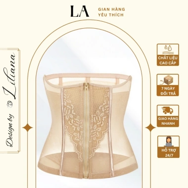 Đai Hoa Nịt Bụng Gen Co Dãn 4 Chiều Không Lộ Viền - Liliana Clothes Giá 199k