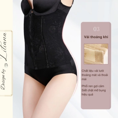Đai Hoa Nịt Bụng Gen Co Dãn 4 Chiều Không Lộ Viền - Liliana Clothes Giá 199k