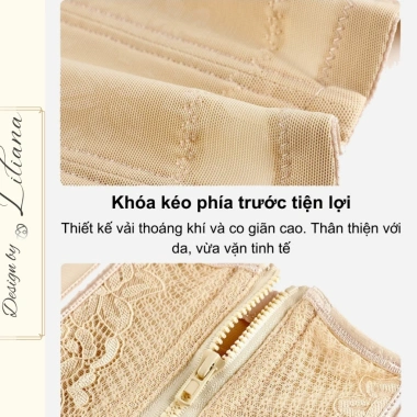 Đai Hoa Nịt Bụng Gen Co Dãn 4 Chiều Không Lộ Viền - Liliana Clothes Giá 199k