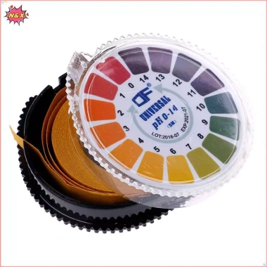 Dải kiểm tra pH N & X 1Roll 5m - Giấy litmus axit kiềm phòng thí nghiệm, giảm 20% 7