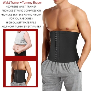 Đai làm nóng đốt mỡ sinh nhiệt cho nam 45‑100kg – Cơ bụng 6 múi, vóc dáng thon gọn