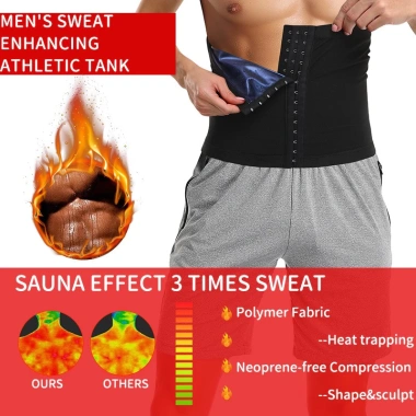 Đai Làm Nóng Đốt Mỡ Sinh Nhiệt Nam Size 45-100kg Giảm Cân Cơ Bụng 6 Múi Giá 87.000
