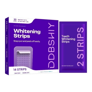 Dải làm trắng răng an toàn men tím 14 miếng Trắng trong 30p Peel Off Thế hệ 2 Giá ưu đãi 204.355₫