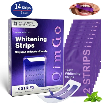 Dải làm trắng răng màu tím - Loại bỏ vết vàng trong 30 phút, an toàn cho men, giảm giá 20% 10 Dải làm trắng răng màu tím - Loại bỏ vết vàng trong 30 phút, an toàn cho men, giảm giá 20% 10
