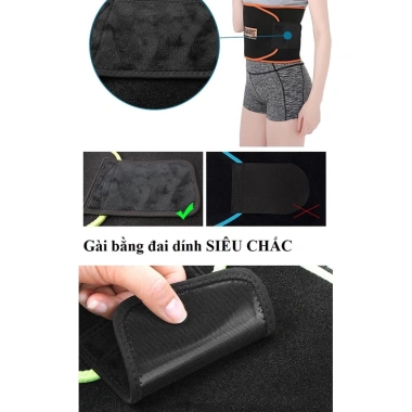 Đai Latex Nịt Quấn Bụng AOLIKES 7.980 - Định Hình Vòng Eo, Đốt Mỡ, Giá 120k 9