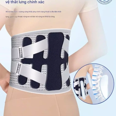 Đai Lưng HALIWAY ĐTV4 - Hỗ trợ cột sống, giảm thoát vị, thoái hóa, giảm đau lưng, giá ưu đãi 219.000 VNĐ